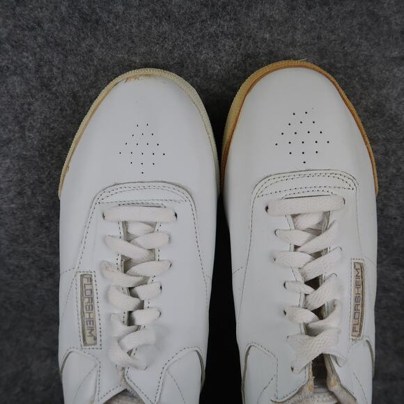 Florsheim Shoes Mens 8 Wide Sneakers Lace Up Casual Active Retro White Trainers main image 7